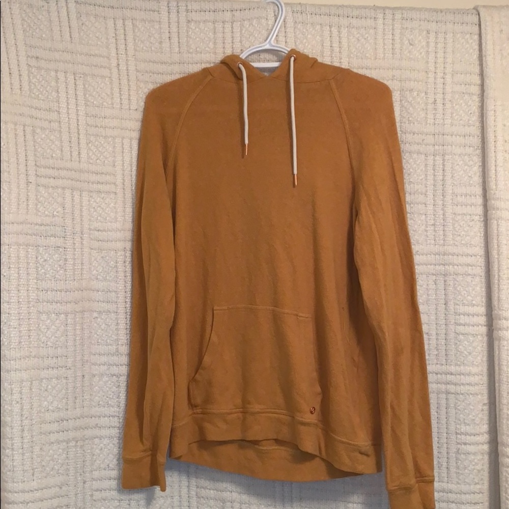 Volcom yellow hoodie